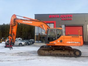 DOOSAN DX 225 LC / Rototilt R 80 , Rasvari ,Lämmitin