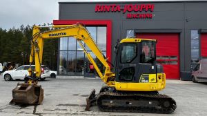 Komatsu PC 88 MR-6 / Pyörittäjä, 2Kauhaa, Hyvä alakerta!