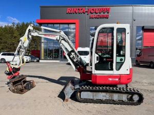Takeuchi TB138FR / Rototilt, Luiskakauha,Kaapelikauha