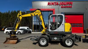 Wacker Neuson EW 100 / kärryt, pyörittäjä, hyvät varusteet!