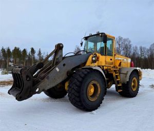 Volvo L180C, kauha, rasvari