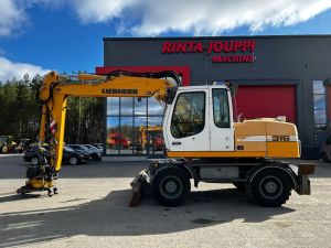 Liebherr A316 Litronic/ Engcon + pihdit, Novatron, Rasvari!