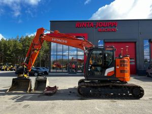 Hitachi ZX135US-7 / Engcon, Novatron, Webasto, Rasvari!