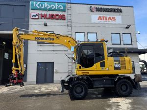 Komatsu PW160-8 PYÖRITTÄJÄLLÄ