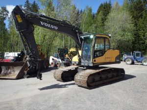 Volvo EC 140 C L M metsäalusta