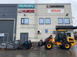 JCB 407 SV RUNSAASTI LISÄVARUSTEITA