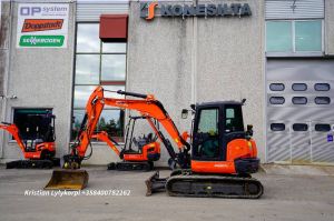 Kubota KX057-4 PYÖRITTÄJÄLLÄ