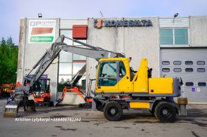 Volvo EW160B NOUSUHYTTI MATERIAALIKONE