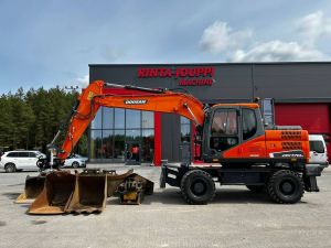 Doosan DX 170 W-5 / Pyörittäjä, Koura, Pienet tunnit!