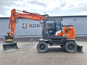 Hitachi MYYTY! SOLD!  ZX155W-7 PYÖRITTÄJÄ, YM.