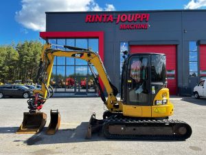 CAT 305 E / Pyörittäjä, Rasvari, 2x Kauhaa!