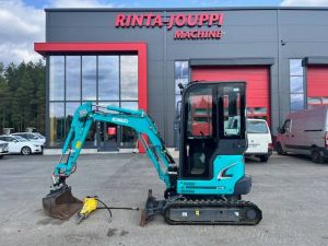 KOBELCO SK 17 SR 7 Kallistuvaliitin,Kauha,Vasara ym