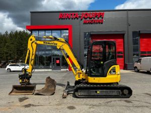 Komatsu PC 45 MR-5 / Engcon, Rasvari, 3xkauhoja, siisti!