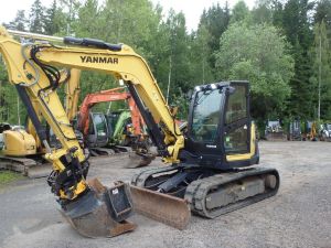 Yanmar SV 100-2A pyörittäjällä