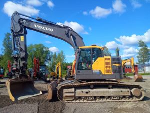 Volvo ECR355E DOZER PYÖRITTÄJÄ, 3D-LAITTEET