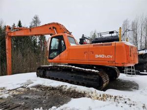 Daewoo SL340LC-V, Telakaivukoneet