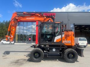Hitachi ZX 135 W-7 / Pienet tunnit!