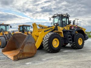 KOMATSU WA500-7, Wheel loaders