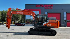 Hitachi ZX 160 LC-7 / Rasvari, Pienet tunnit, Siisti kone!