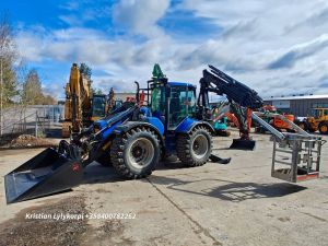 HUDDIG 1260C CABLE LIFT2000, Backhoe loaders