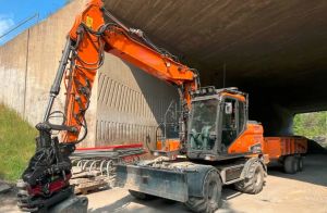 Doosan DX 160 W / Huippu varusteet, Stage V, Tulossa!