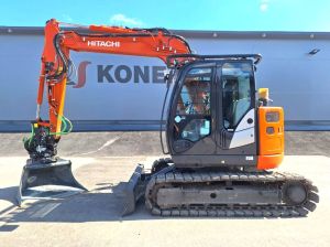 Hitachi ZX85US-6 HUIPPUVARUSTEILLA