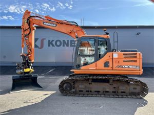 DOOSAN DX160LC-3 KALLISTAJA+PYÖRITTÄJÄ