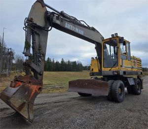 ÅKERMAN H7MCE, Wheeled excavators