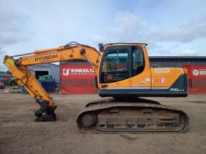 HYUNDAI R140LCM-9  METSÄMALLI KALLISTAJALLA, Crawler excavators
