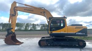 HYUNDAI Robex 250 LC-9 Uudet ketjut ja telat, Crawler excavators