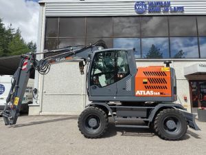 ATLAS 165WSR, Wheeled excavators