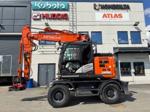 HITACHI MYYTY! SOLD!  ZX145W-6 PYÖRITTÄJÄLLÄ, Wheeled excavators