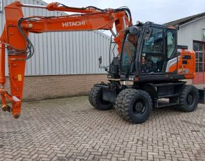 HITACHI ZX155W-7, Wheeled excavators