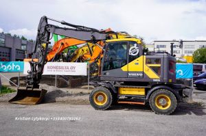 VOLVO EWR170E OILQUICK PYÖRITTÄJÄ, Wheeled excavators