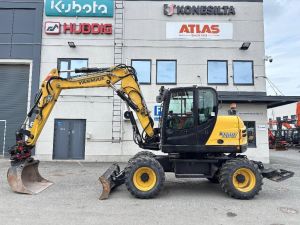 YANMAR B110W PYÖRITTÄJÄLLÄ, Wheeled excavators