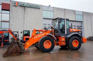 HITACHI ZW150 PITKÄT AISAT, VAAKA, Wheel loaders