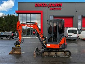 Hitachi ZX 29 U-3 CLR / Engcon, Rasvari, Kauha!