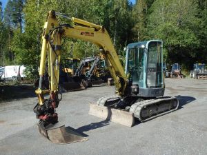Yanmar Vio 55 pyörittäjällä