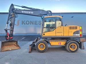 Volvo EW160C PYÖRITTÄJÄLLÄ