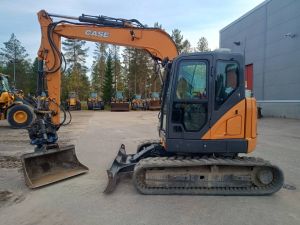 CASE CX75CSR PYÖRITTÄJÄ YM., Midikaivukoneet 7t - 12t