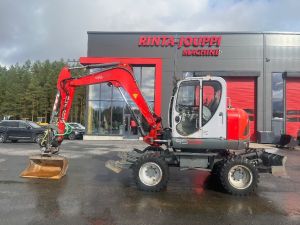 Wacker Neuson 9503 / Pyörittäjä, Kauha, Hyvät renkaat!
