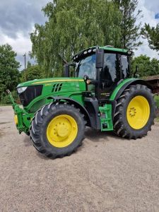 JOHN DEERE 6155R VARATTU !!!, Тракторы