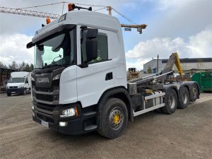 SCANIA G 500 8x4*4 Koukkulaitteella, 2-двуосный