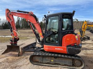 KUBOTA KX057-4, Мини-экскаваторы