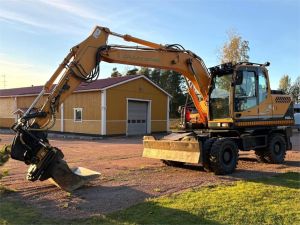 HYUNDAI Robex 140 W-9, Колесные экскаваторы