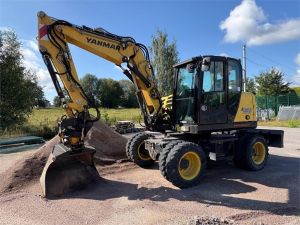 YANMAR B 95 W, Колесные экскаваторы