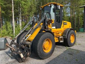 JCB 416HT Palarenkailla, n. 7000h ajettu, Колесные погрузчики