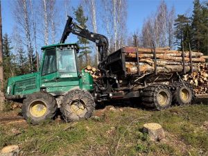 TIMBERJACK 1410D, Погрузочные тракторы