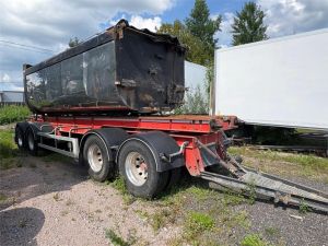 [Other] Laurinaho-Yhtiöt RKP kasettiperävaunu, Puuautot, 4-akselinen