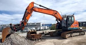 DOOSAN DX 235 LCR-5, Bandburna grävmaskiner